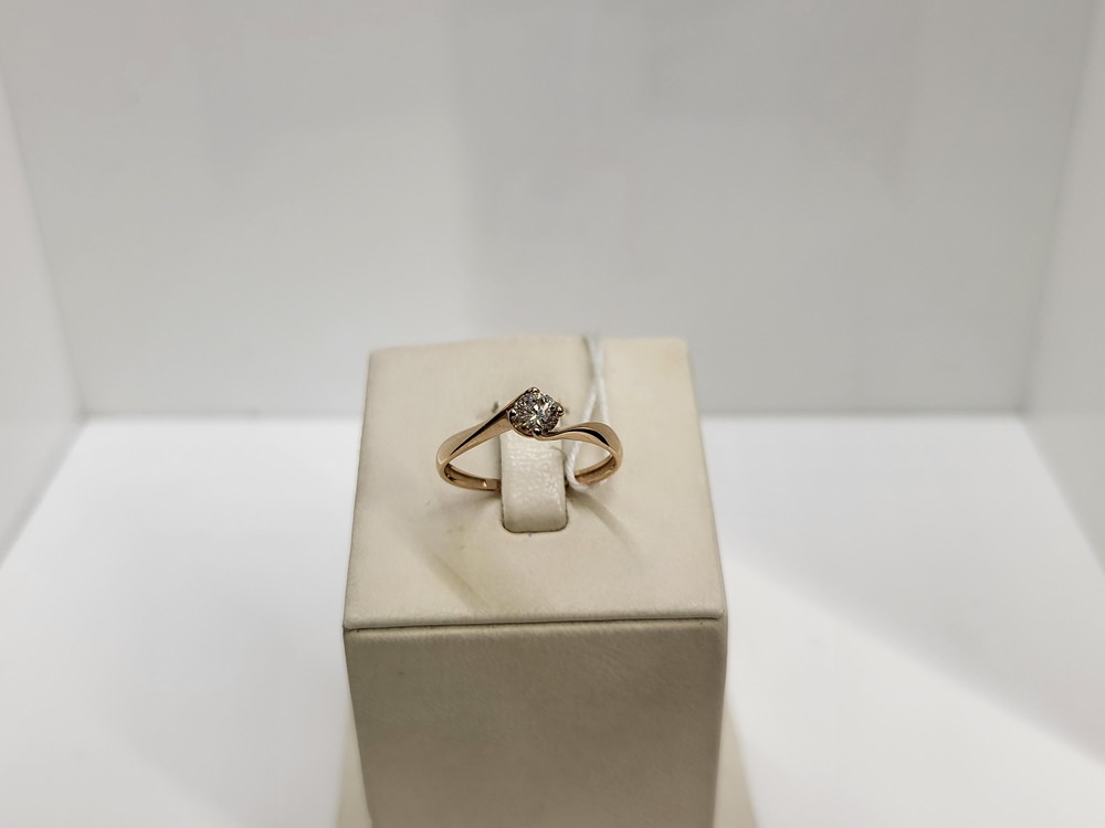 КОЛЬЦО БРИЛЛИАНТ Au 585