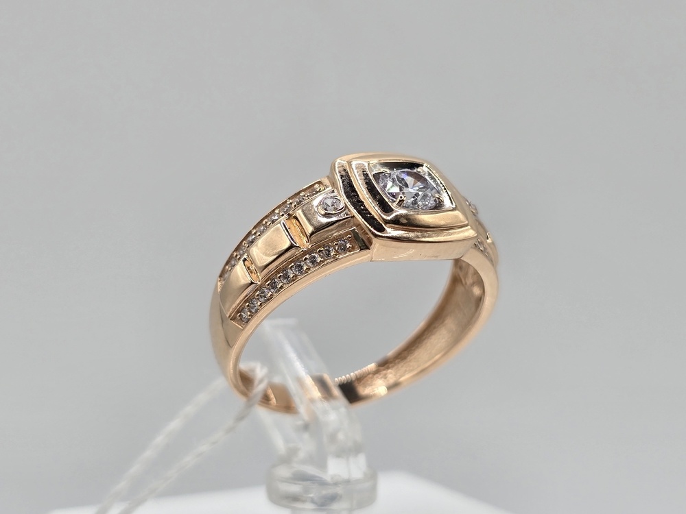 ПЕЧКМИ585 ПЕЧАТКА С КАМНЯМИ (Au 585)