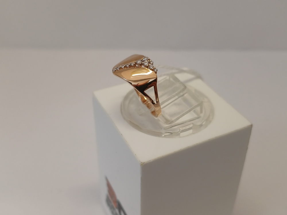 КОЛКМИ585 КОЛЬЦО С КАМНЯМИ (Au 585)