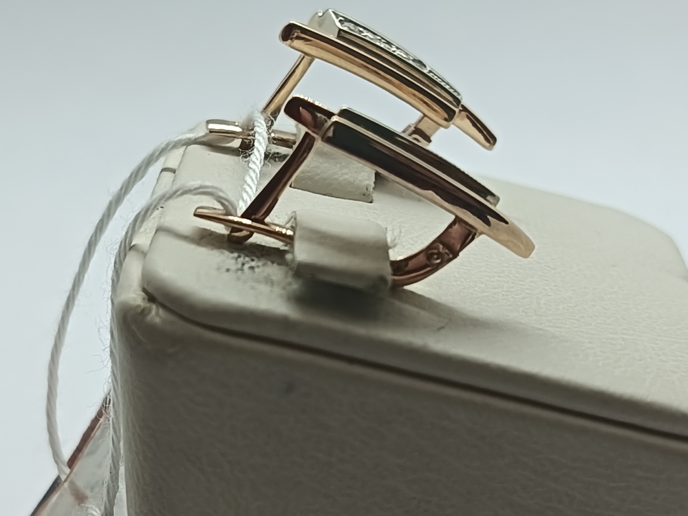 СЕРЬГИ С КАМНЯМИ (Au 585)