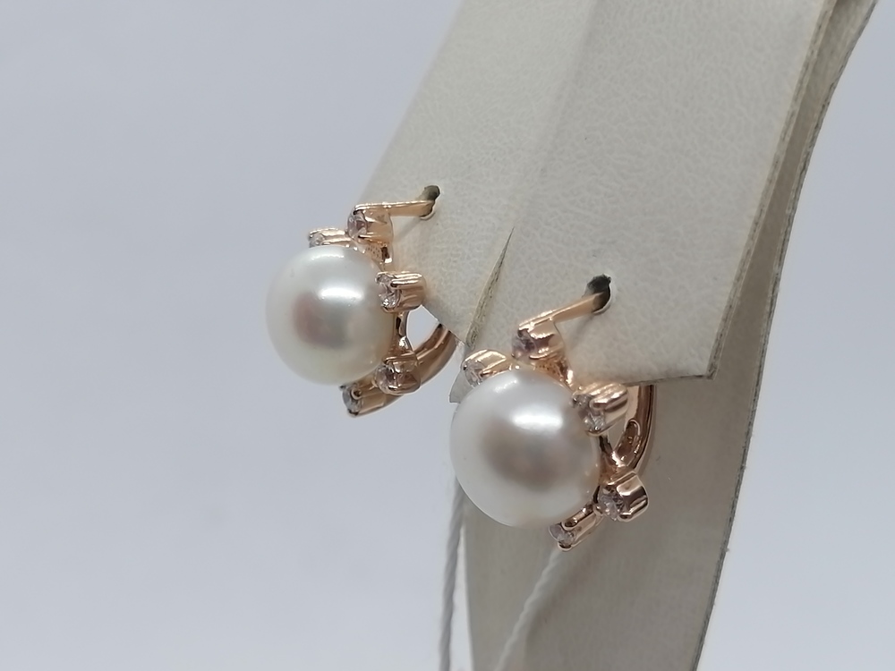 СЕРЬГИ С КАМНЯМИ (Au 585)