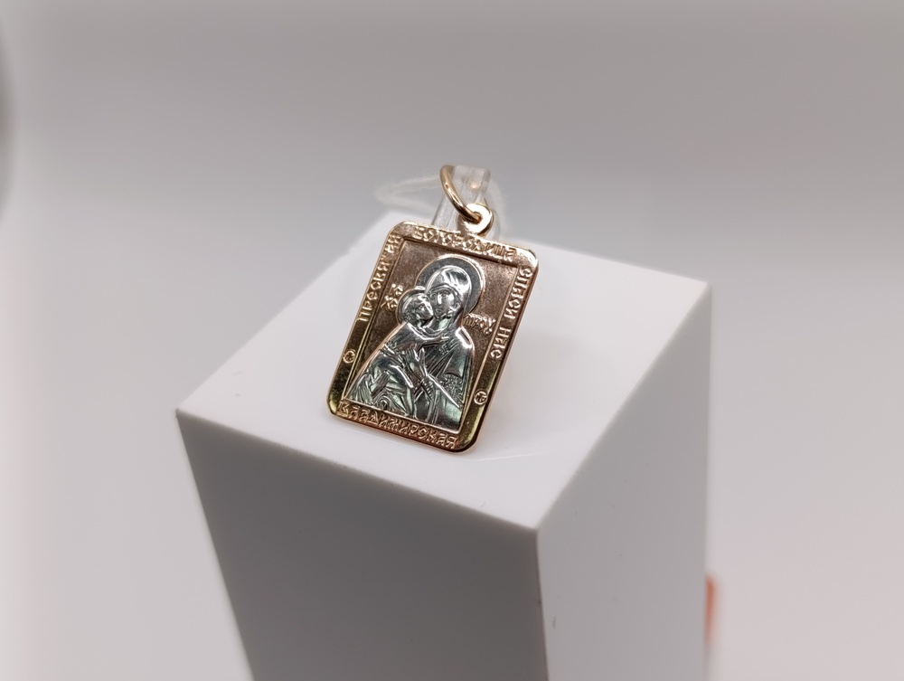 ПОДИБК585 ПОДВЕСКА ИКОНА БЕЗ КАМНЯ (Au 585)