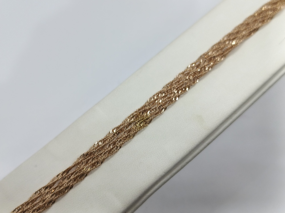 БРАСЛЕТ ПОЛНОВЕСНЫЙ Фантазия Au 585