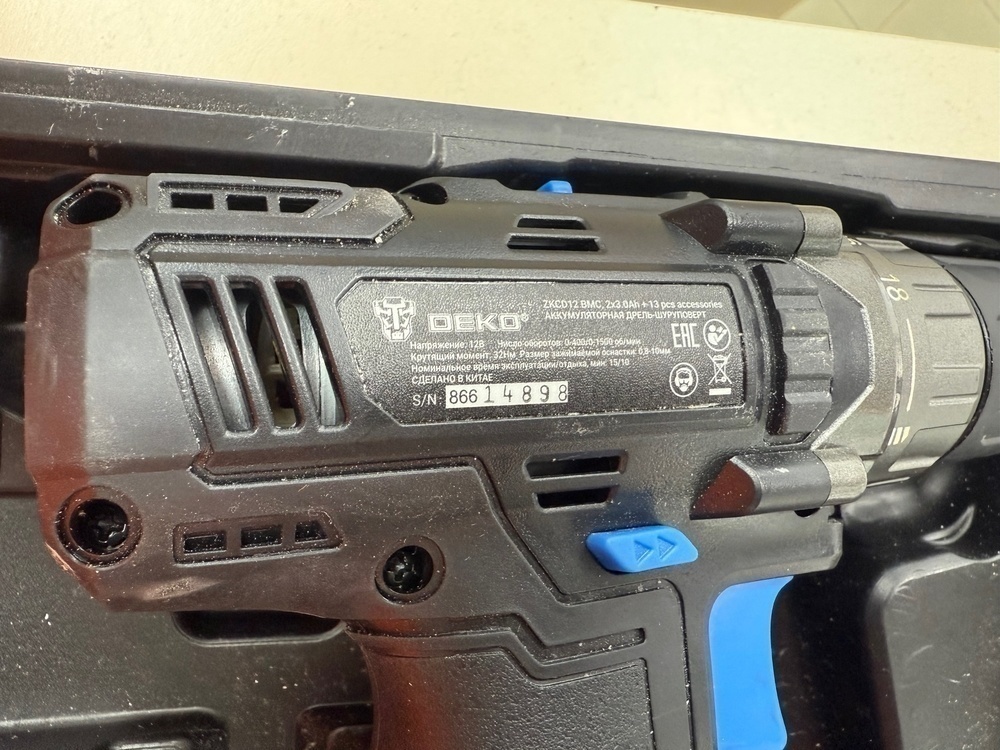Шуруповерт Deko DKCD20FU-Li