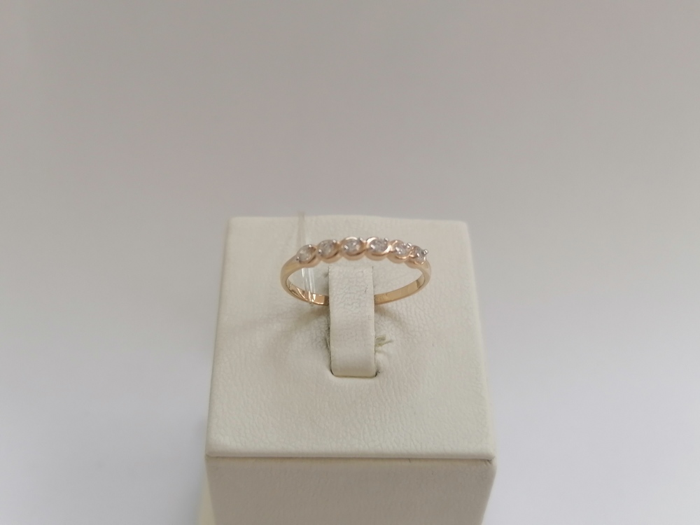 51-110-00742-1 КОЛЬЦО С КАМНЯМИ (Au 585)