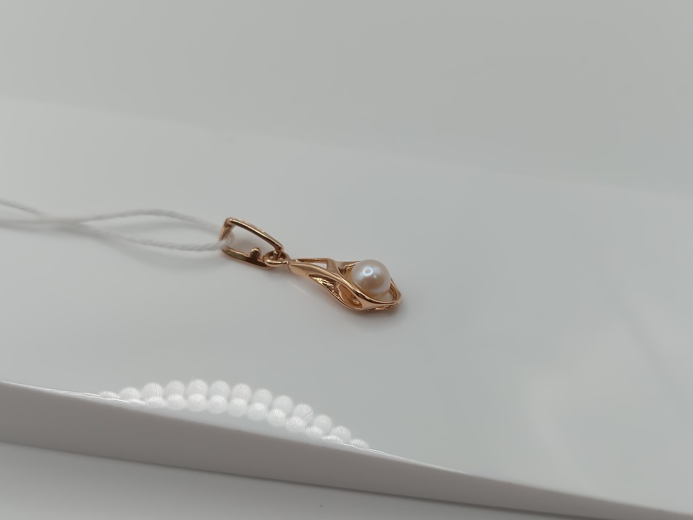 ПОДКМ585 ПОДВЕСКА С КАМНЕМ (Au 585)