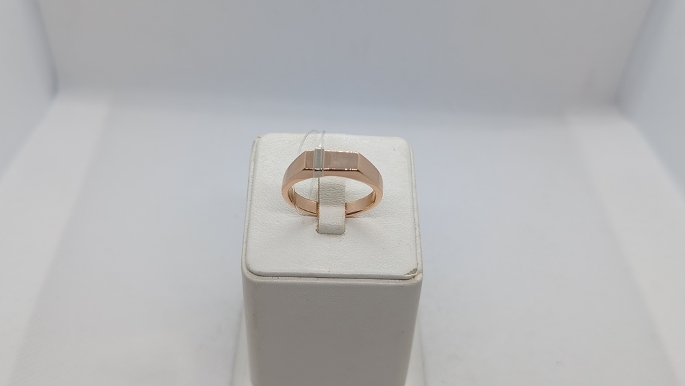 КОЛЬЦО ПЕЧАТКА без камня (Au 585)