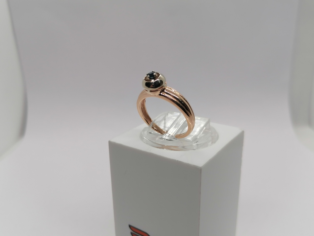 КОЛЬЦО С КАМНЕМ (Au 585)