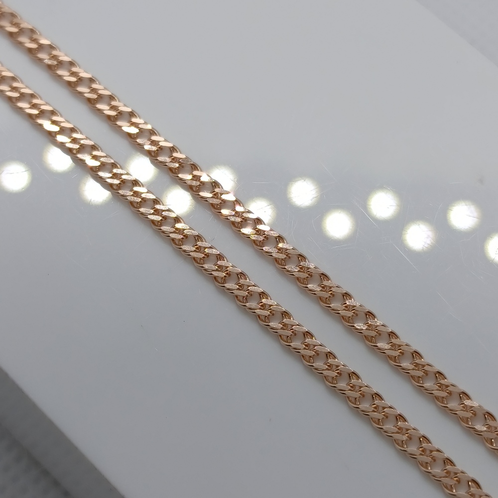 ЦЕПЬ ПОЛНОВЕСНАЯ Ромб двойной (Au 585)