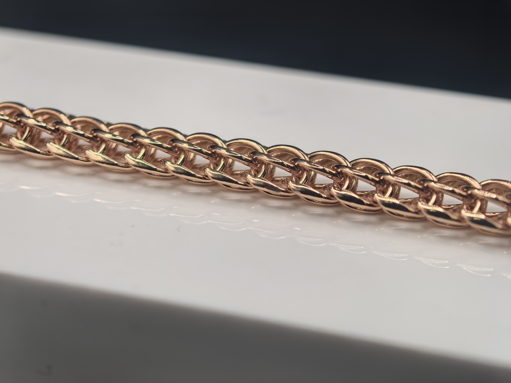 БРАСЛЕТ ПОЛНОВЕСНЫЙ Итальянка Au 585