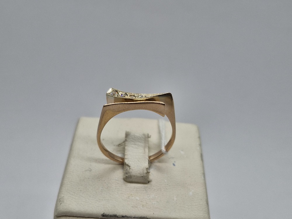 КОЛКМИ585 КОЛЬЦО С КАМНЯМИ (Au 585)