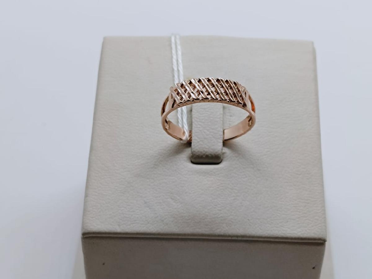 КОЛБКМ585 КОЛЬЦО БЕЗ КАМНЯ (Au 585)