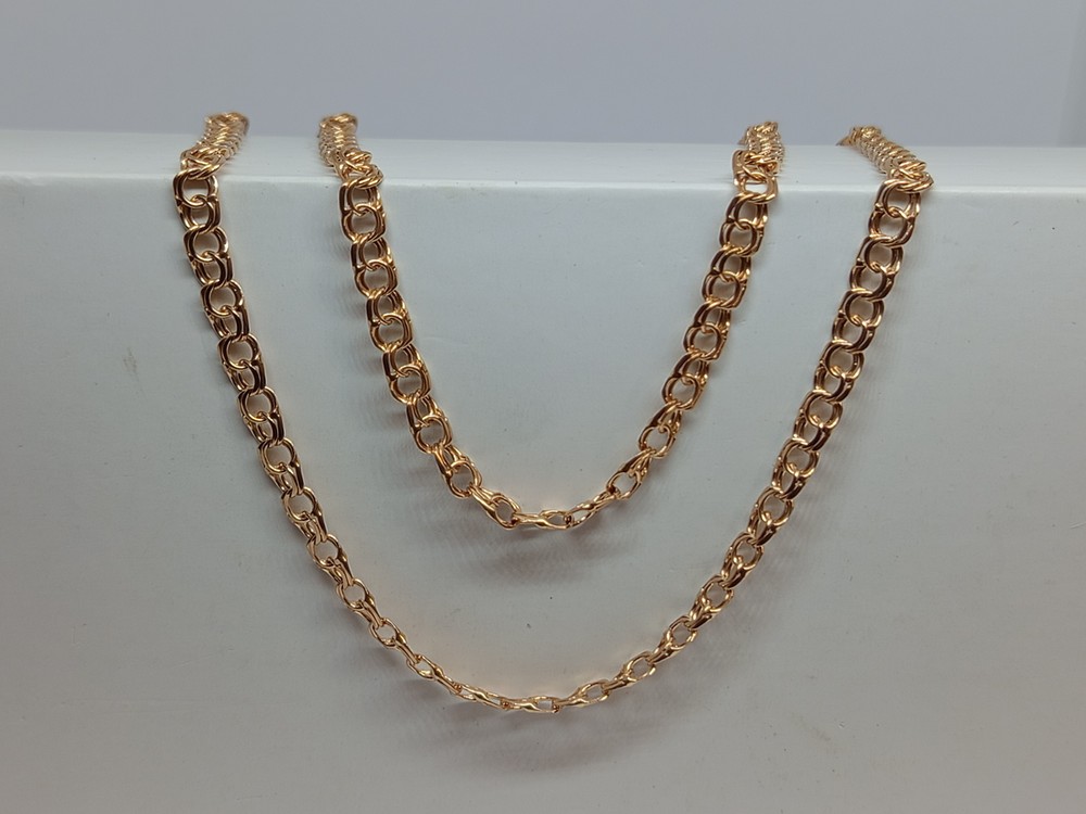 ЦЕПЬ ПОЛНОВЕСНАЯ Бисмарк (Au 585)