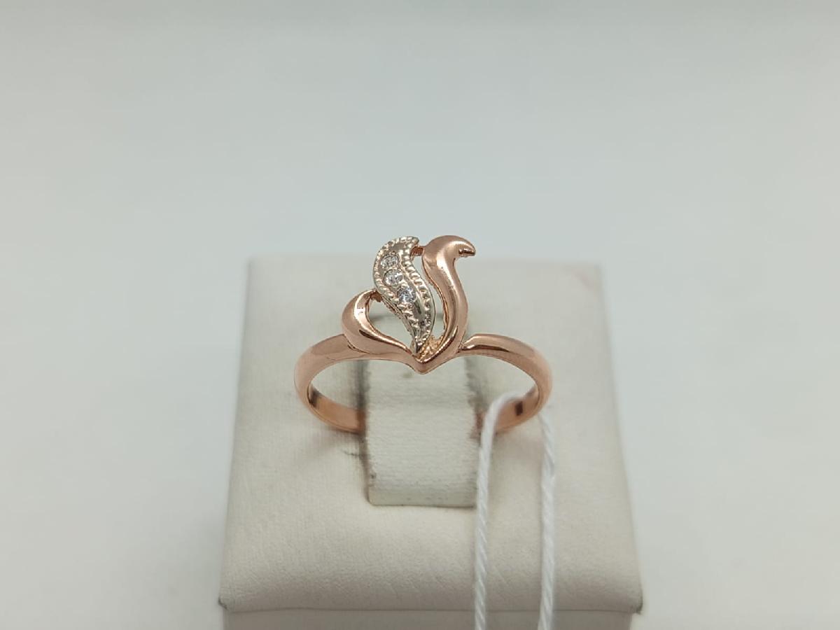 КОЛКМИ585 КОЛЬЦО С КАМНЯМИ (Au 585)