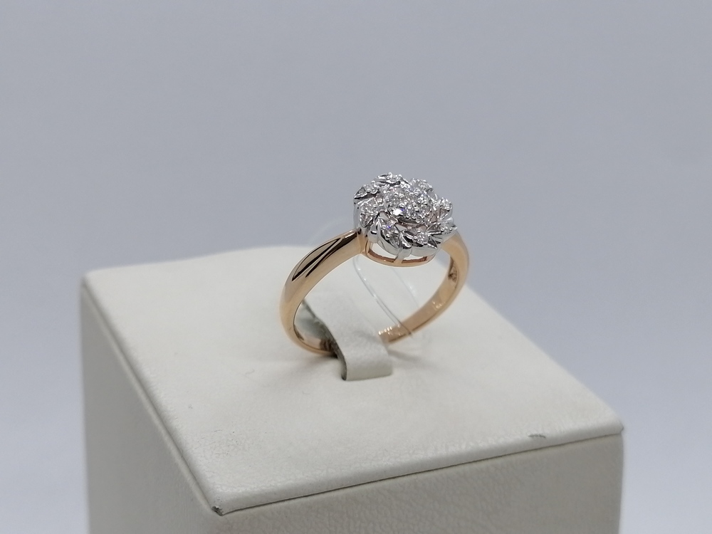 КОЛЬЦО БРИЛЛИАНТ (Au 585)