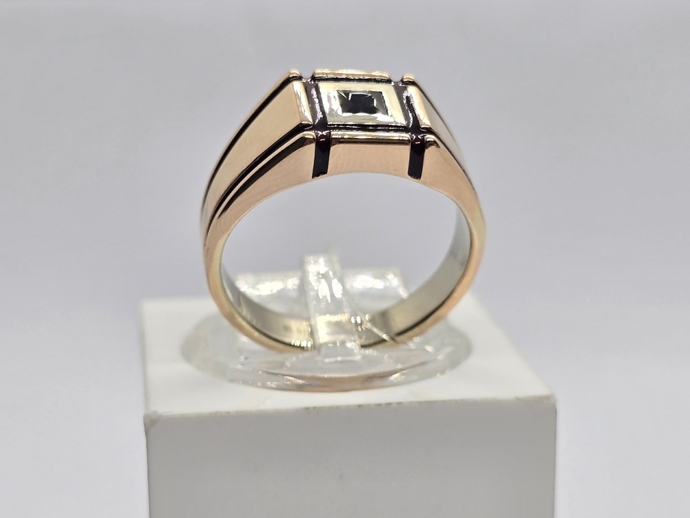 КОЛЬЦО ПЕЧАТКА с камнем (Au 585)