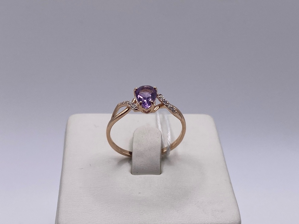 КОЛКМИ585 КОЛЬЦО С КАМНЯМИ (Au 585)