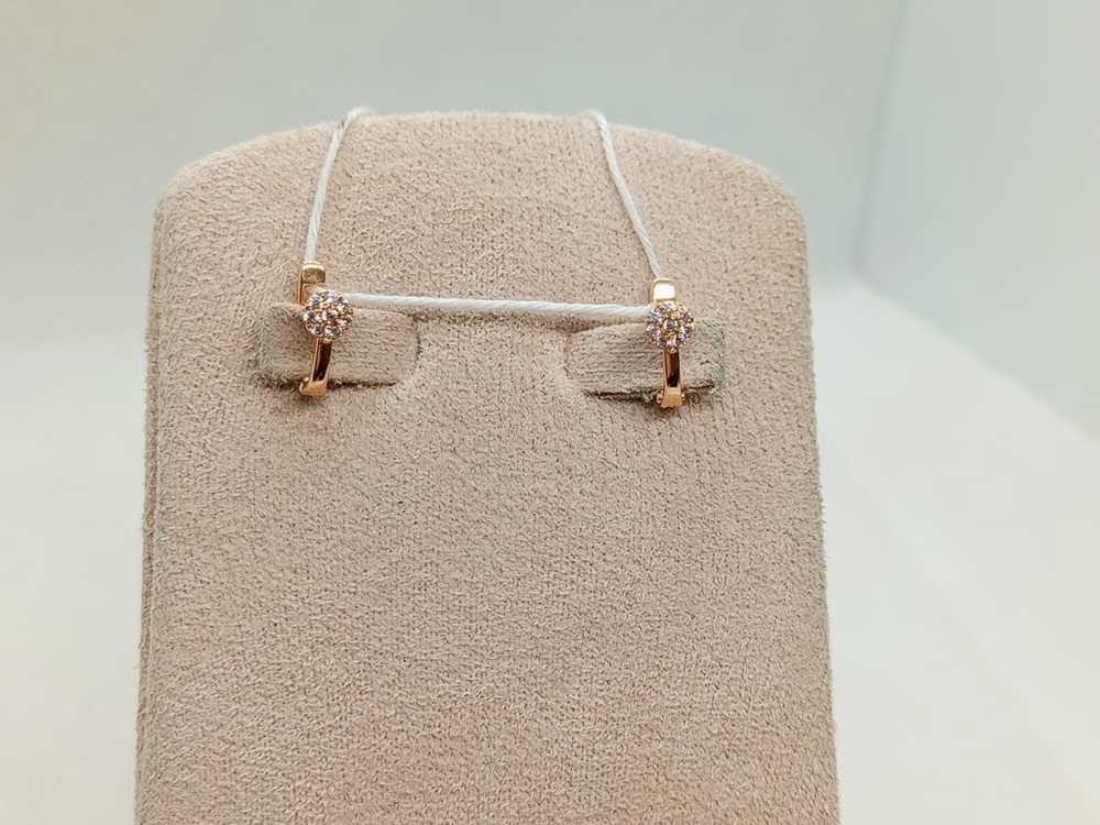 СЕРЬГИ С КАМНЯМИ (Au 585)