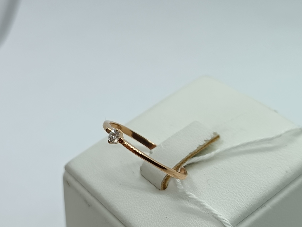 КОЛЬЦО БРИЛЛИАНТ Au 585