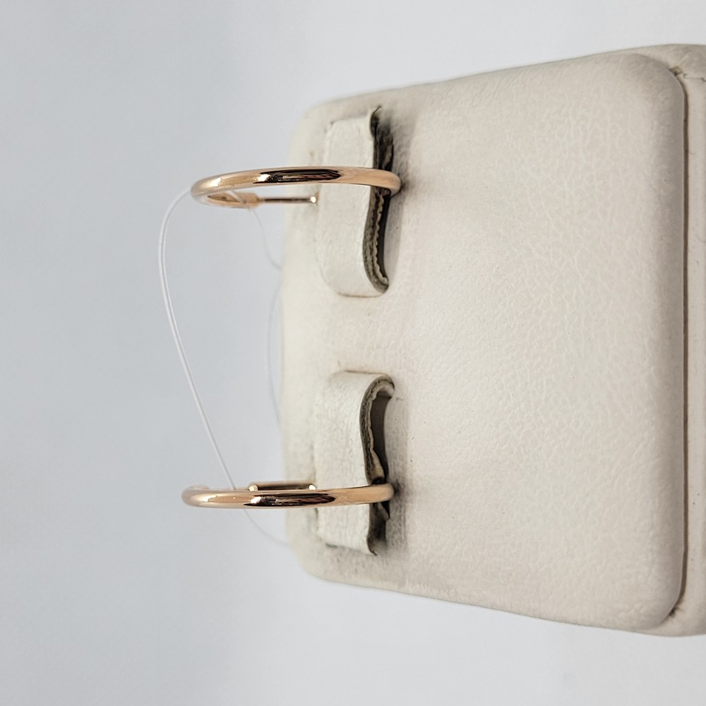 СЕРЬГИ КОНГО без камня (Au 585)