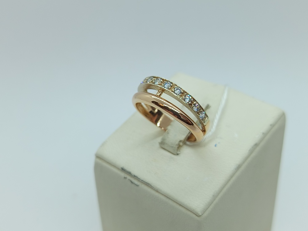 КОЛКМИ585 КОЛЬЦО С КАМНЯМИ (Au 585)