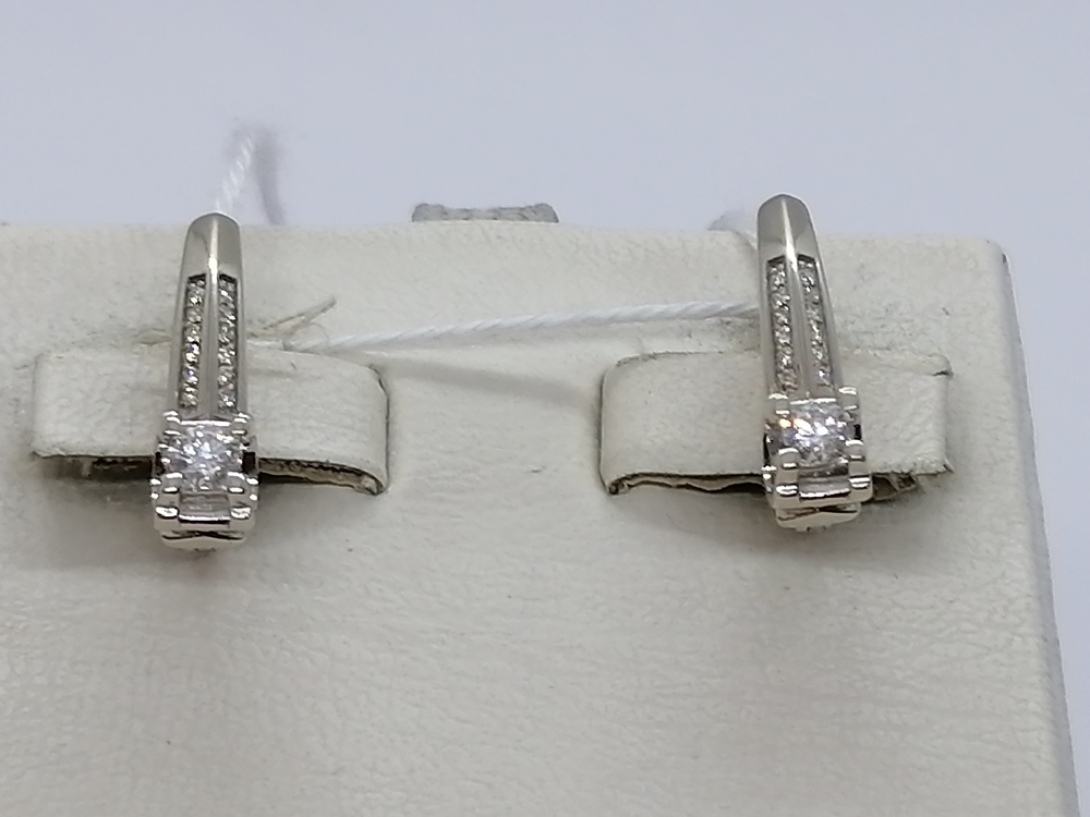 СЕРЬГИ БРИЛЛИАНТ (Au 585)