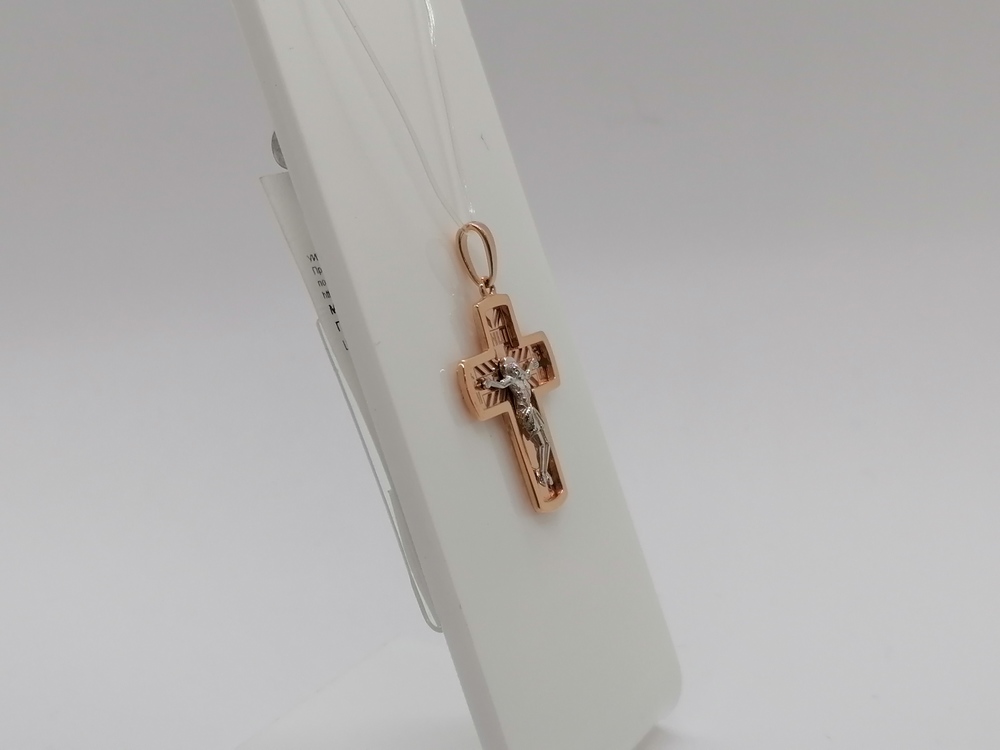 51-131-01414-1 ПОДВЕСКА КРЕСТ (Au 585)