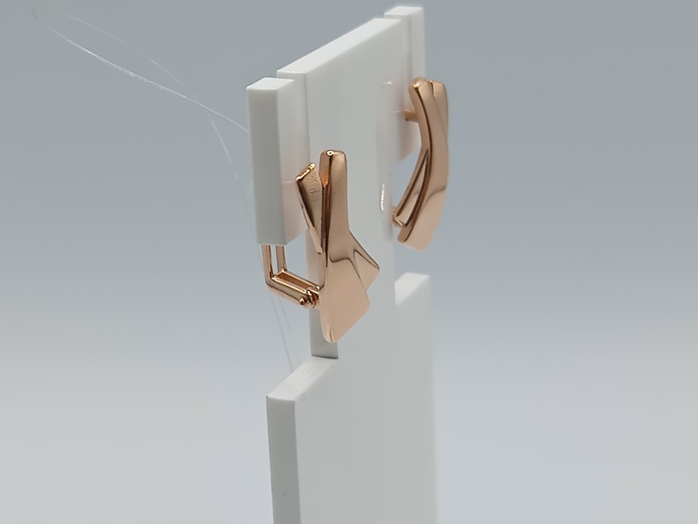 СЕРЬГИ БЕЗ КАМНЯ (Au 585)