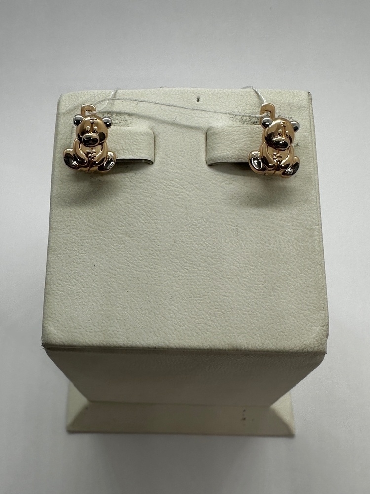 СЕРЬГИ БЕЗ КАМНЯ (Au 585)