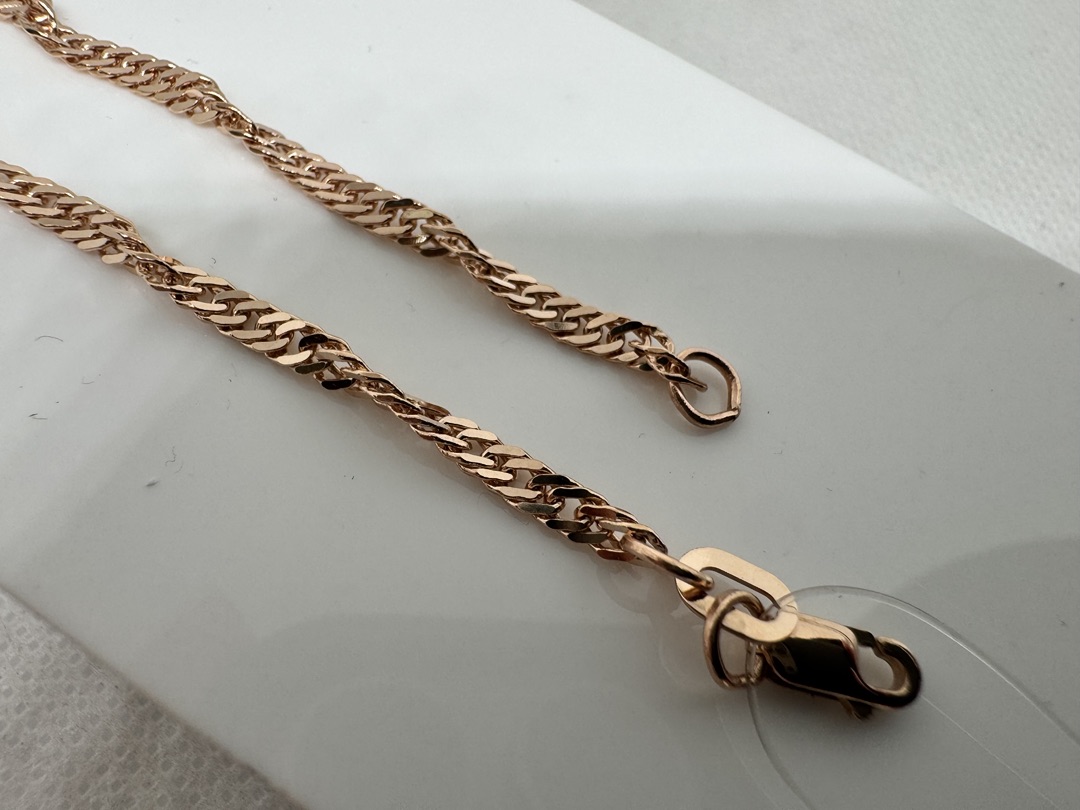 БРАСЛЕТ ПОЛНОВЕСНЫЙ Сингапур (Au 585)