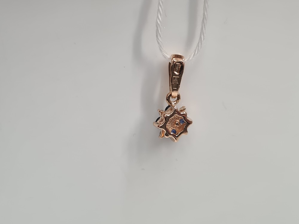 ПОДВЕСКА С КАМНЯМИ (Au 585)