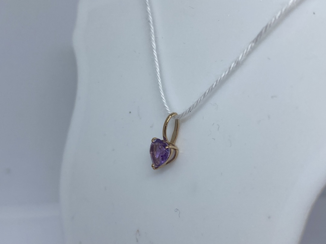 ПОДКМ585 ПОДВЕСКА С КАМНЕМ (Au 585)