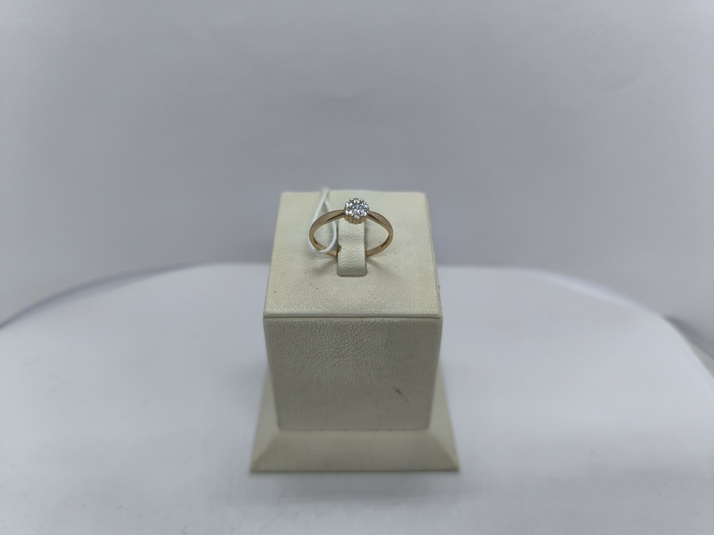 КОЛКМИ585 КОЛЬЦО С КАМНЯМИ (Au 585)