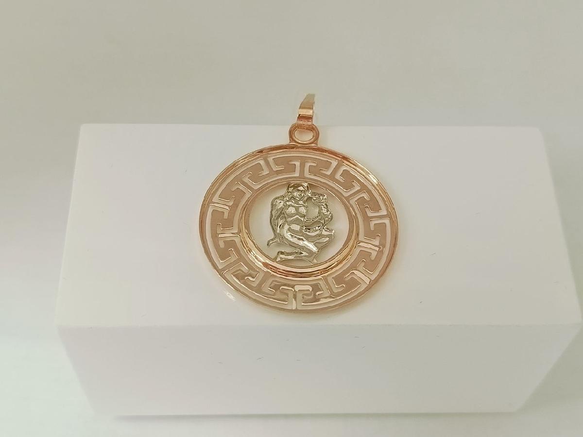 ПОДВЕСКА ЗНАК ЗОДИАКА ДЕВА (Au 585)