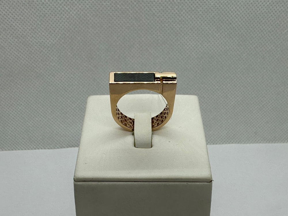 КОЛЬЦО ПЕЧАТКА с камнем (Au 585)