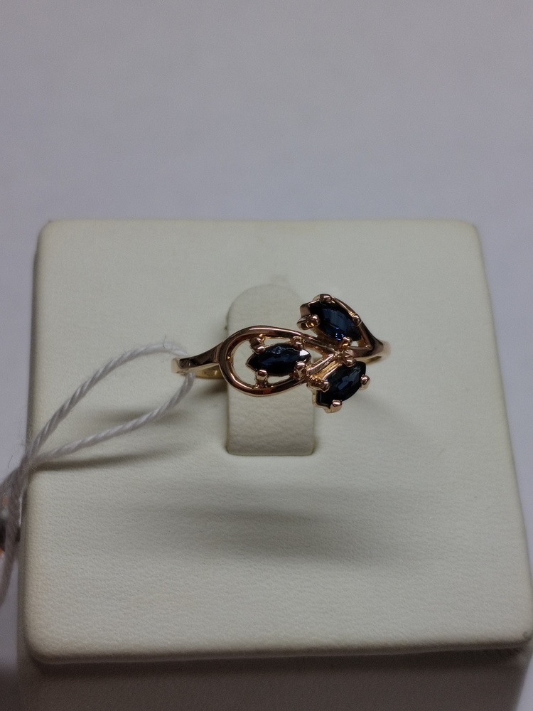 КОЛКМИ585 КОЛЬЦО С КАМНЯМИ (Au 585)