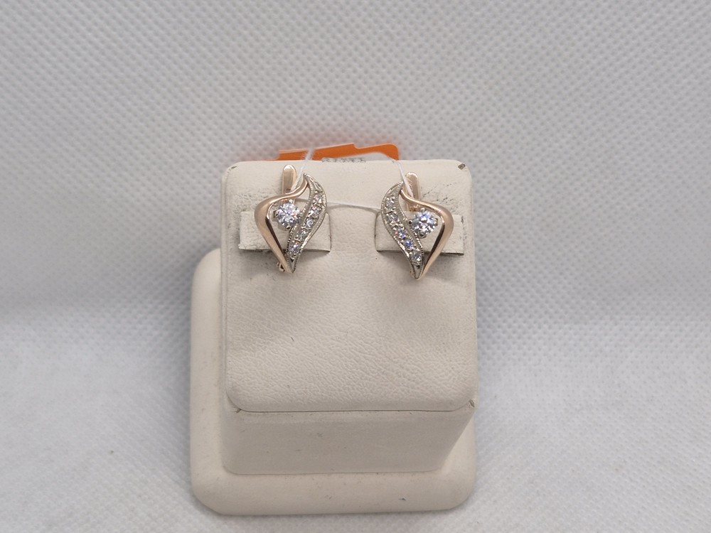 СЕРЬГИ С КАМНЯМИ (Au 585)