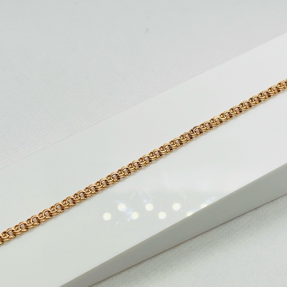 БЛБ585 БРАСЛЕТ ПОЛНОВЕСНЫЙ Бисмарк (Au 585)