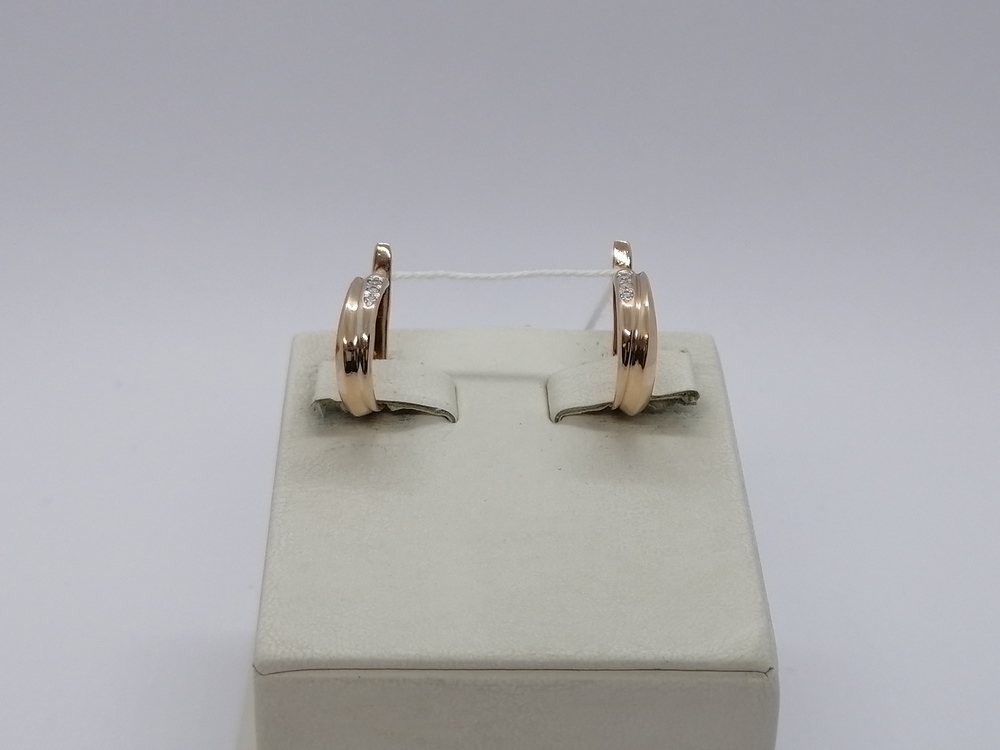 СЕРЬГИ С КАМНЯМИ (Au 585)