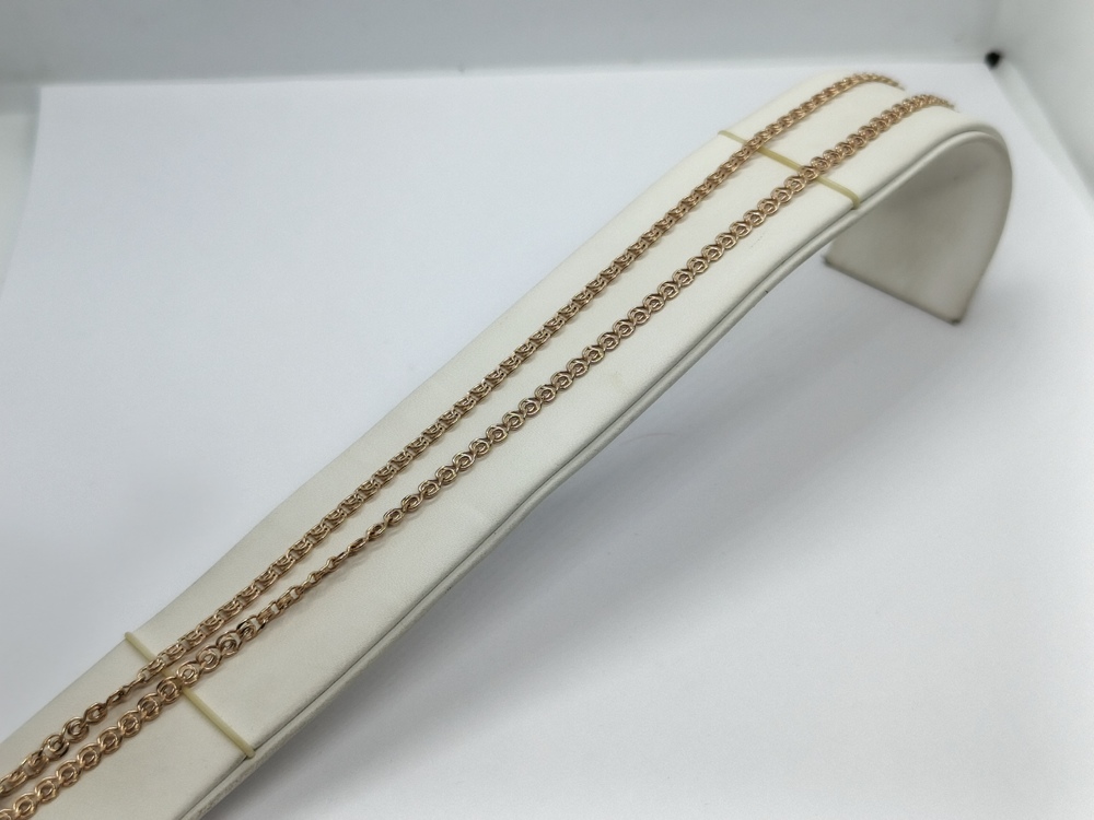 ЦЕПЬ ПУСТОТЕЛАЯ Лав (Au 585)