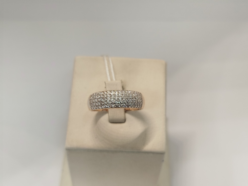 КОЛКМИ585 КОЛЬЦО С КАМНЯМИ (Au 585)