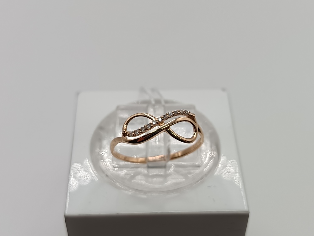 КОЛКМИ585 КОЛЬЦО С КАМНЯМИ (Au 585)