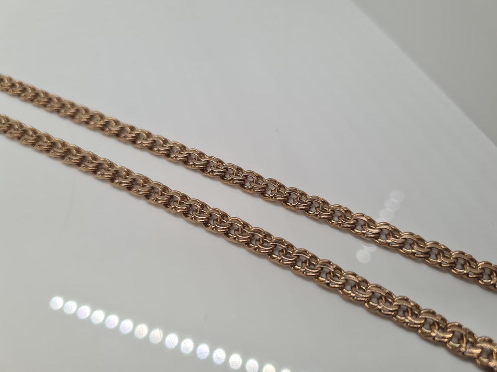 ЦЕПЬ ПОЛНОВЕСНАЯ Бисмарк (Au 585)