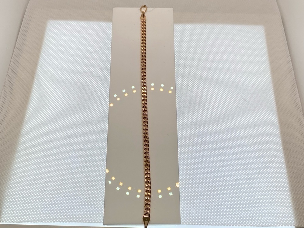 БРАСЛЕТ ПУСТОТЕЛЫЙ Панцирное (Au 585)