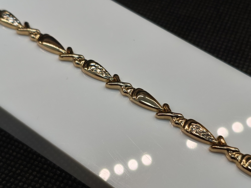 БРАСЛЕТ ПУСТОТЕЛЫЙ Ролекс Au 585