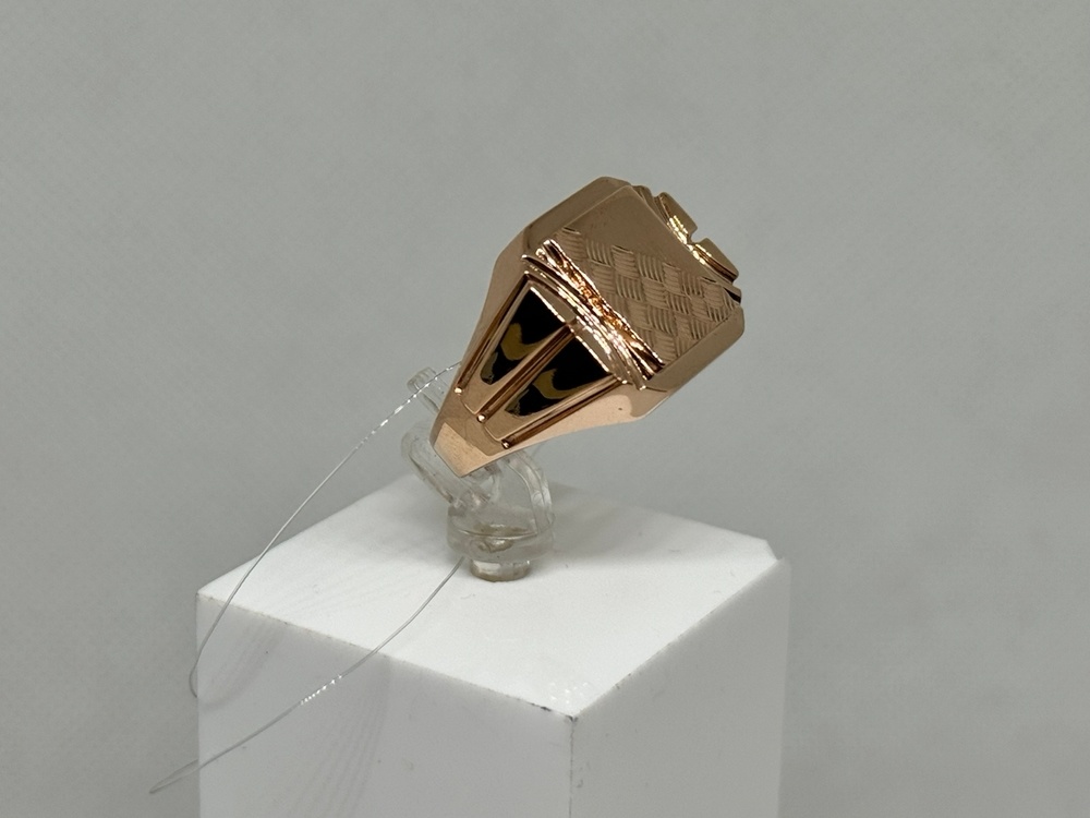 КОЛЬЦО ПЕЧАТКА без камня (Au 585)