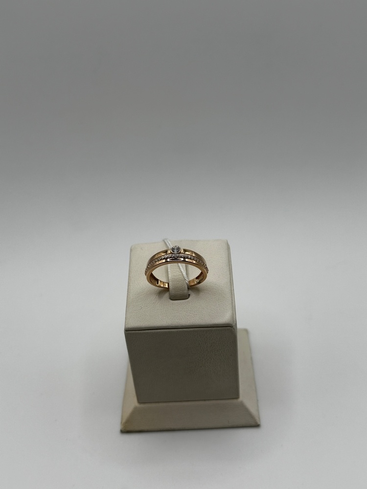 КОЛКМИ585 КОЛЬЦО С КАМНЯМИ (Au 585)
