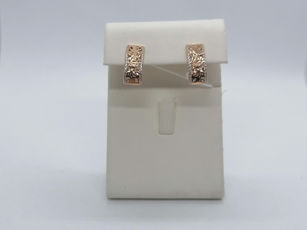 СЕРЬГИ С КАМНЯМИ (Au 585)