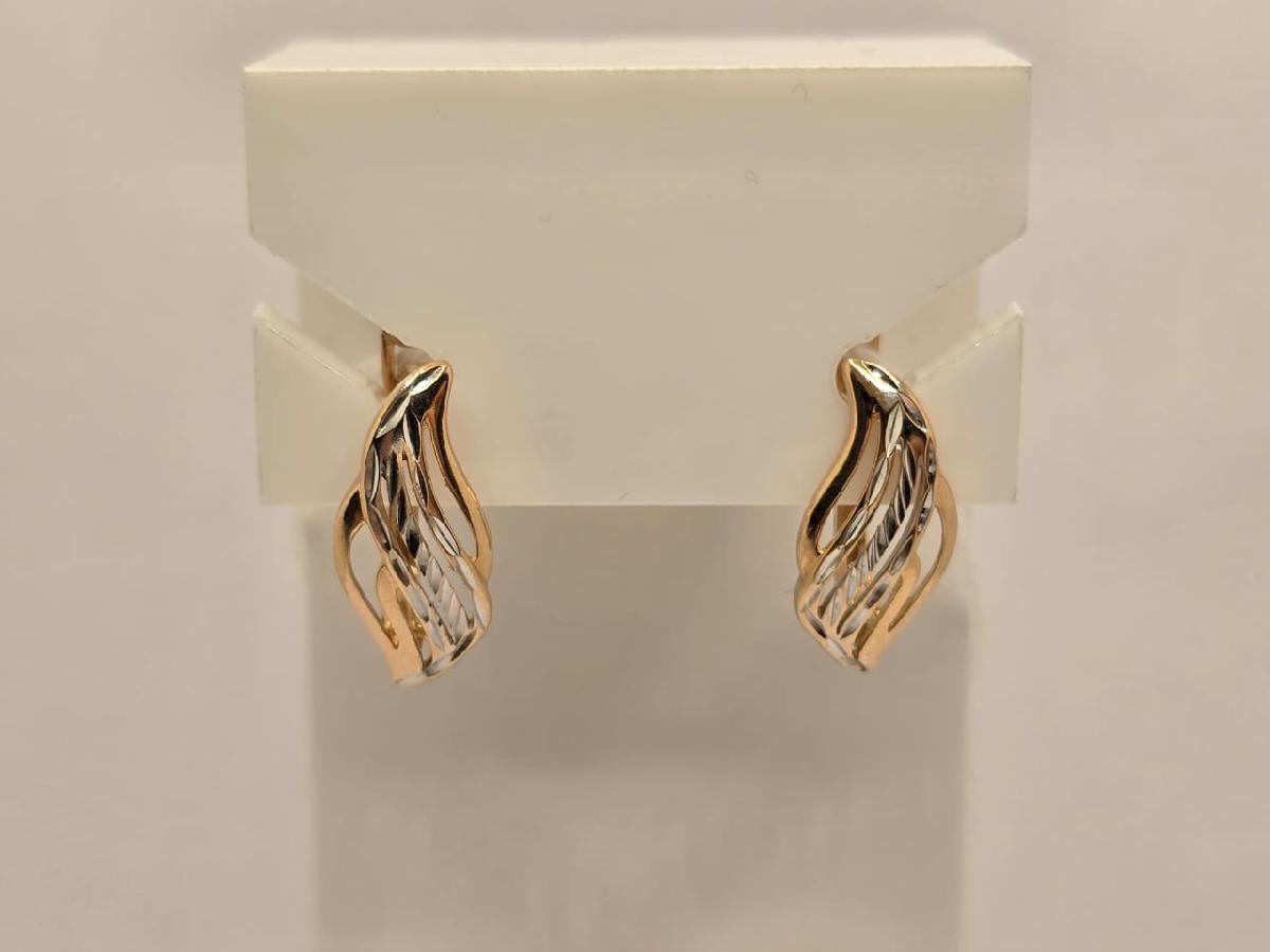 СЕРЬГИ БЕЗ КАМНЯ (Au 585)