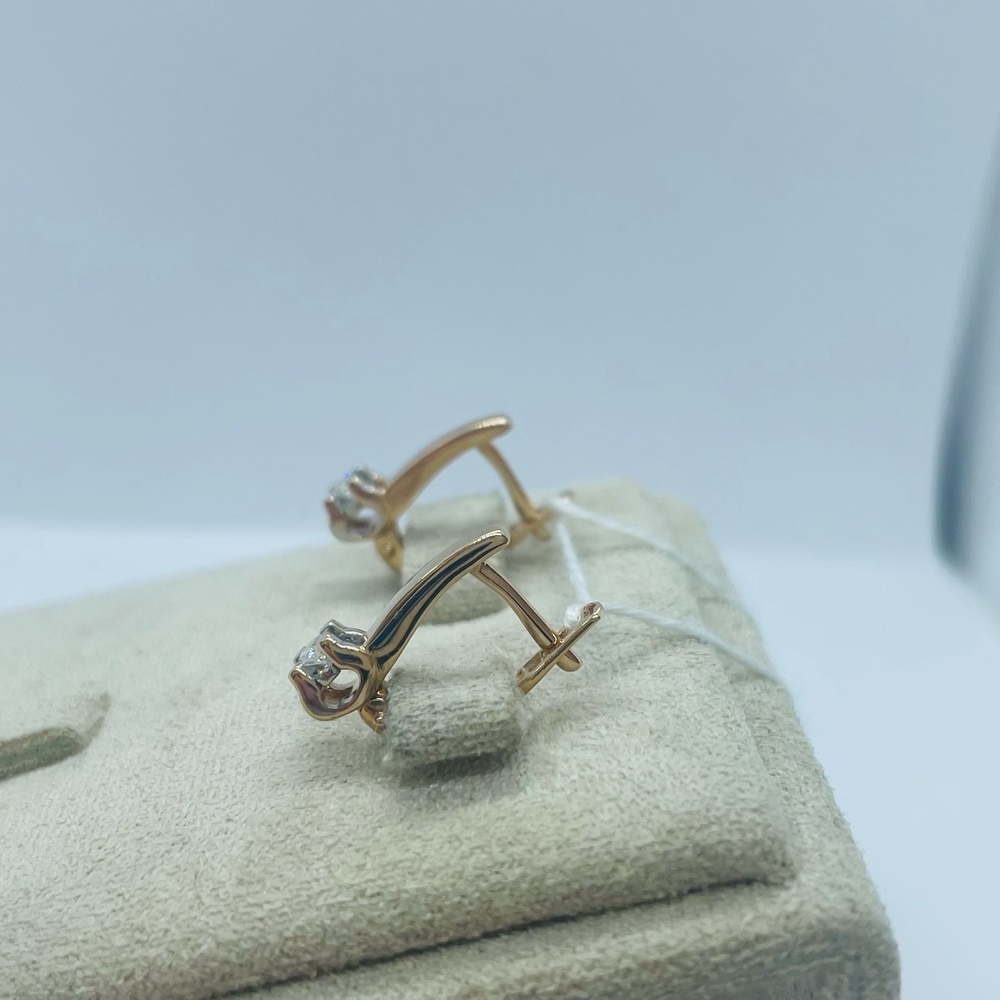 СЕРЬГИ БРИЛЛИАНТ (Au 585)